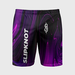 Мужские спортивные шорты Slipknot violet plasma