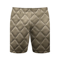 Мужские спортивные шорты Стёганая кожа - fashion texture