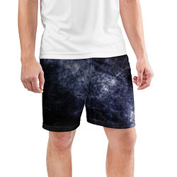 Шорты спортивные мужские Замерзающая галактика, цвет: 3D-принт — фото 2