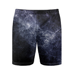 Шорты спортивные мужские Замерзающая галактика, цвет: 3D-принт