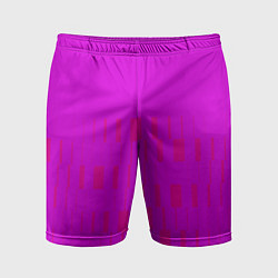 Мужские спортивные шорты Паттерн в стиле модерн розовый яркий