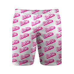 Шорты спортивные мужские Барби Паттерн, цвет: 3D-принт