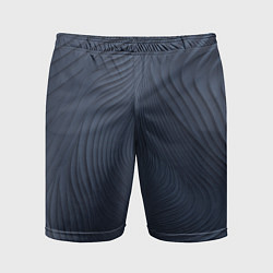 Шорты спортивные мужские Фантазия антрацит, цвет: 3D-принт