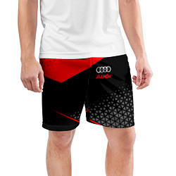Шорты спортивные мужские Ауди - sportwear, цвет: 3D-принт — фото 2