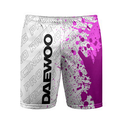 Шорты спортивные мужские Daewoo pro racing: по-вертикали, цвет: 3D-принт