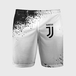 Шорты спортивные мужские Juventus sport color black, цвет: 3D-принт