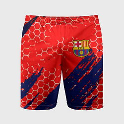 Мужские спортивные шорты Барселона спорт краски текстура