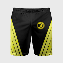 Мужские спортивные шорты Borussia geometry yellow