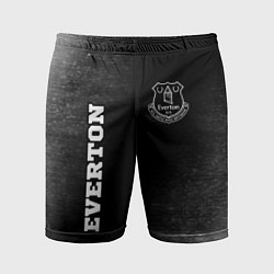 Мужские спортивные шорты Everton sport на темном фоне вертикально