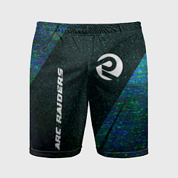 Мужские спортивные шорты ARC Raiders glitch blue