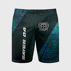 Мужские спортивные шорты Bayer 04 glitch blue