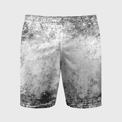 Шорты спортивные мужские Абстракция - серый ветер, цвет: 3D-принт