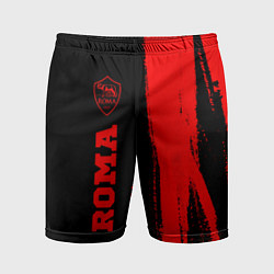 Мужские спортивные шорты Roma - red gradient по-вертикали