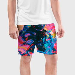 Шорты спортивные мужские Colors, цвет: 3D-принт — фото 2