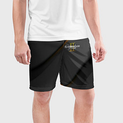Шорты спортивные мужские Игра Kingdom Come: Deliverance 2, цвет: 3D-принт — фото 2