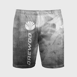 Шорты спортивные мужские Daewoo - grey gradient по-вертикали, цвет: 3D-принт