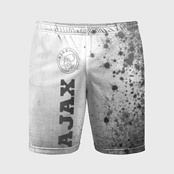 Шорты спортивные мужские Ajax - white gradient по-вертикали, цвет: 3D-принт