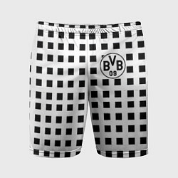 Шорты спортивные мужские Borussia pattern, цвет: 3D-принт