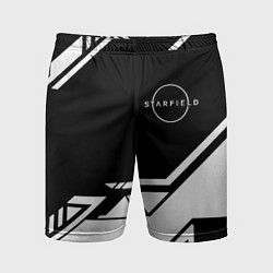Шорты спортивные мужские Starfield геометрия, цвет: 3D-принт