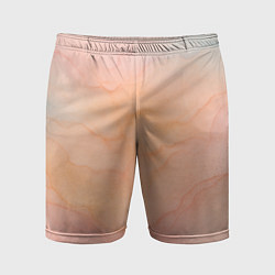 Мужские спортивные шорты Нежный персиковый