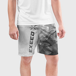 Шорты спортивные мужские Exeed - white gradient по-вертикали, цвет: 3D-принт — фото 2