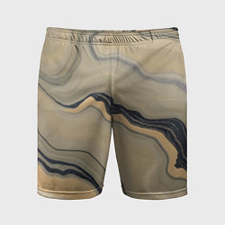 Мужские спортивные шорты Песочный мрамор