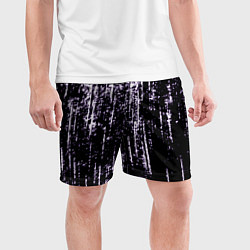 Шорты спортивные мужские Shade purple, цвет: 3D-принт — фото 2