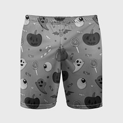 Мужские спортивные шорты Halloween grey