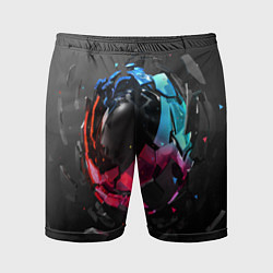 Шорты спортивные мужские Abstract graphics, цвет: 3D-принт