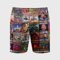 Мужские спортивные шорты Сектор Газа - обложки альбомов и песен