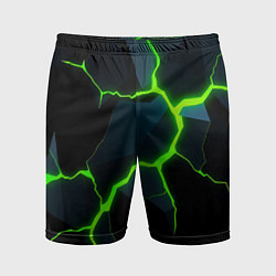 Мужские спортивные шорты Glow green neon