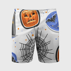 Шорты спортивные мужские Holiday halloween, цвет: 3D-принт