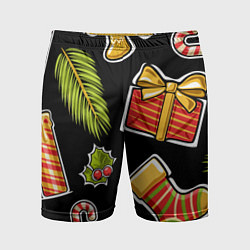 Мужские спортивные шорты Рождественский вайб