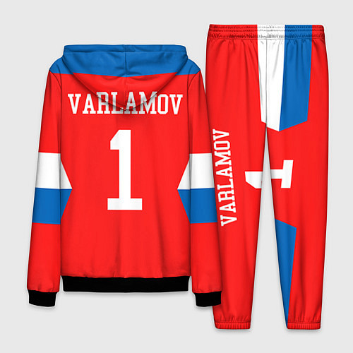 Мужской костюм Сборная РФ: #1 VARLAMOV / 3D-Черный – фото 2