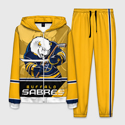 Костюм мужской Buffalo Sabres, цвет: 3D-белый