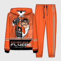 Костюм мужской Philadelphia Flyers, цвет: 3D-черный