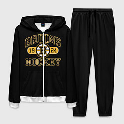 Костюм мужской Boston Bruins: Est.1924, цвет: 3D-белый