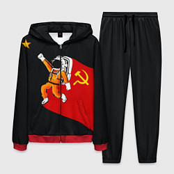 Костюм мужской Советский Гагарин, цвет: 3D-красный