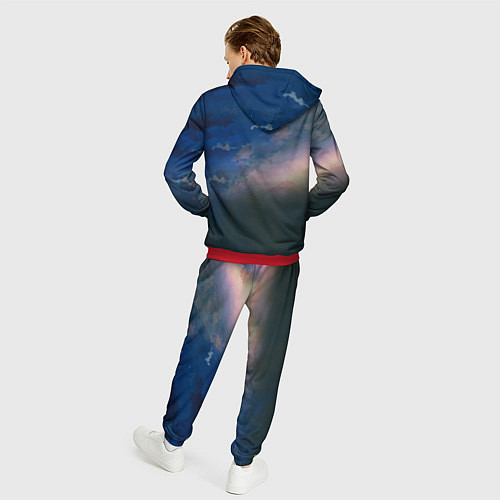 Мужской костюм Мастера меча онлайн / 3D-Красный – фото 4