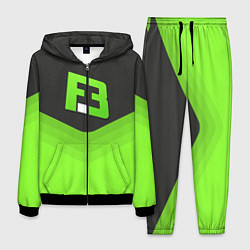 Костюм мужской FlipSid3 Uniform, цвет: 3D-черный