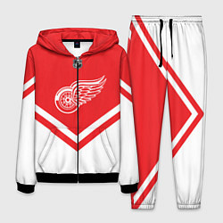 Костюм мужской NHL: Detroit Red Wings, цвет: 3D-черный