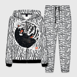 Костюм мужской Yin Yang Tigers, цвет: 3D-черный