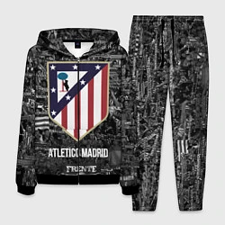 Костюм мужской Атлетико Мадрид, цвет: 3D-черный