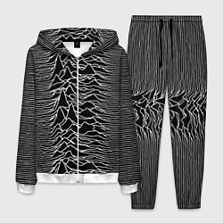 Костюм мужской Joy Division: Unknown Pleasures, цвет: 3D-белый