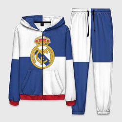 Костюм мужской Real Madrid: Blue style, цвет: 3D-красный