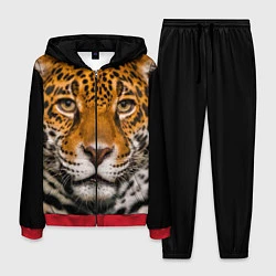 Костюм мужской Взгляд ягуара, цвет: 3D-красный