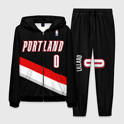 Костюм мужской Portland Trail Blazers 0, цвет: 3D-черный