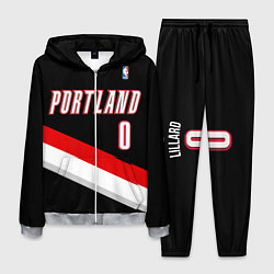 Костюм мужской Portland Trail Blazers 0, цвет: 3D-меланж