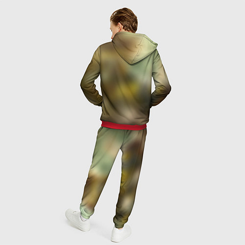 Мужской костюм WH40k warboss / 3D-Красный – фото 4