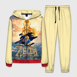 Костюм мужской The Legend of Zelda цвета 3D-красный — фото 1